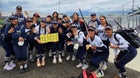 South El Monte Eagles Girls Varsity Softball Spring 23-24 team photo.