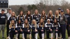 East Forsyth Eagles Girls Varsity Softball Spring 23-24 team photo.