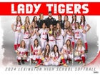 Lexington Tigers Girls Varsity Softball Spring 23-24 team photo.