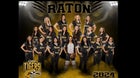 Raton Tigers Girls Varsity Softball Spring 23-24 team photo.