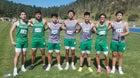 Hagerman Bobcats Boys Varsity Cross Country Fall 24-25 team photo.