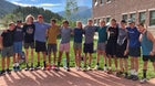 Crested Butte Titans Boys Varsity Cross Country Fall 24-25 team photo.