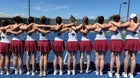 Silver Creek Raptors Girls Varsity Tennis Spring 23-24 team photo.