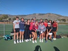 Eldorado Eagles Girls Varsity Tennis Spring 23-24 team photo.