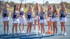 Parrish Community Bulls Girls Varsity Tennis Spring 23-24 team photo.