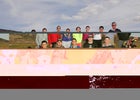 Grants Pirates Girls Varsity Golf Spring 13-14 team photo.