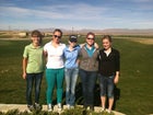 Organ Mountain Knights Girls Varsity Golf Spring 13-14 team photo.