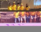Espanola Valley Sundevils Girls Varsity Golf Spring 13-14 team photo.