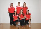 Albuquerque Academy Chargers Girls Varsity Golf Spring 13-14 team photo.