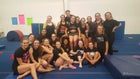Mountain Home Bombers Co-ed Varsity Dance Team Winter 17-18 team photo.