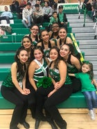 Albuquerque Bulldogs Co-ed Varsity Dance Team Winter 17-18 team photo.