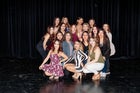 Gallup Bengals Co-ed Varsity Dance Team Winter 17-18 team photo.