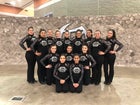 Organ Mountain Knights Co-ed Varsity Dance Team Winter 17-18 team photo.