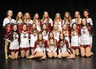 Sandia Prep Sundevils Co-ed Varsity Dance Team Winter 17-18 team photo.