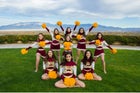 Valley Vikings Co-ed Varsity Dance Team Winter 17-18 team photo.