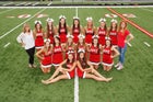 Glen Rose Beavers Co-ed Varsity Dance Team Winter 17-18 team photo.