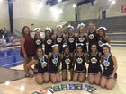 Lake Hamilton Wolves Co-ed Varsity Dance Team Winter 17-18 team photo.