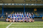 Ferndale Golden Eagles Boys Varsity Cross Country Fall 19-20 team photo.