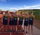 Green Mountain Rams Boys Varsity Cross Country Fall 19-20 team photo.