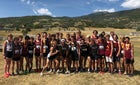 Mountain View Bruins Boys Varsity Cross Country Fall 19-20 team photo.