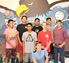 Quemado Eagles Boys Varsity Cross Country Fall 19-20 team photo.
