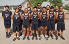 Native American Community Academy Eagles Boys Varsity Cross Country Fall 19-20 team photo.