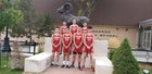 Cimarron Rams Boys Varsity Cross Country Fall 19-20 team photo.