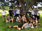 Manzano Monarchs Boys Varsity Cross Country Fall 19-20 team photo.