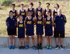 Santa Fe Demons Boys Varsity Cross Country Fall 19-20 team photo.