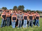 Capitan Tigers Boys Varsity Cross Country Fall 19-20 team photo.