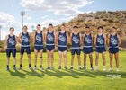 Rio Rancho Rams Boys Varsity Cross Country Fall 19-20 team photo.