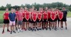 South Point Red Raiders Boys Varsity Cross Country Fall 19-20 team photo.