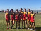 Centennial Hawks Boys Varsity Cross Country Fall 19-20 team photo.