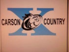 Carson Colts Boys Varsity Cross Country Fall 19-20 team photo.