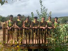 Pecos Panthers Boys Varsity Cross Country Fall 19-20 team photo.