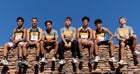 Hobbs Eagles Boys Varsity Cross Country Fall 19-20 team photo.