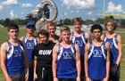 Interlachen Rams Boys Varsity Cross Country Fall 19-20 team photo.