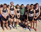 Piedra Vista Panthers Boys Varsity Cross Country Fall 18-19 team photo.