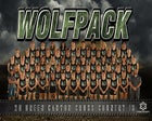Green Canyon Wolves Boys Varsity Cross Country Fall 18-19 team photo.
