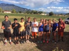 Taos Tigers Boys Varsity Cross Country Fall 18-19 team photo.