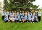 East Thunderbirds Boys Varsity Cross Country Fall 18-19 team photo.