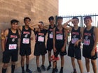 Native American Community Academy Eagles Boys Varsity Cross Country Fall 18-19 team photo.