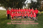 Riverton Wolverines Boys Varsity Cross Country Fall 18-19 team photo.