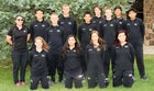 Wright Panthers Boys Varsity Cross Country Fall 18-19 team photo.