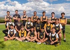 St. Pius X Sartans Boys Varsity Cross Country Fall 18-19 team photo.