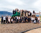 Volcano Vista Hawks Boys Varsity Cross Country Fall 18-19 team photo.