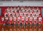 Jamesville-DeWitt Red Rams Boys Varsity Cross Country Fall 18-19 team photo.