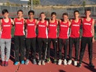 Albuquerque Academy Chargers Boys Varsity Cross Country Fall 18-19 team photo.