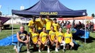 Highland Hornets Boys Varsity Cross Country Fall 26-27 team photo.