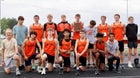 Beatrice Orangemen Boys Varsity Cross Country Fall 26-27 team photo.